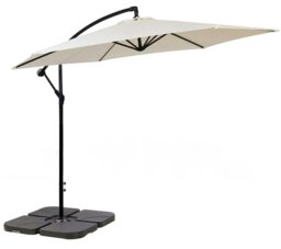 Rackhams Cantilever Garden Parasol - Grey - thumbnail 2