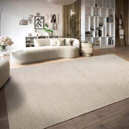 Rackhams Wool Rug Francois Natural White - 120X170 cm - thumbnail 6