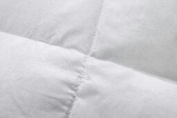 Rackhams 4.5 Tog Duck Feather & Down White Duvet - White - Cotton - Super King - thumbnail 5
