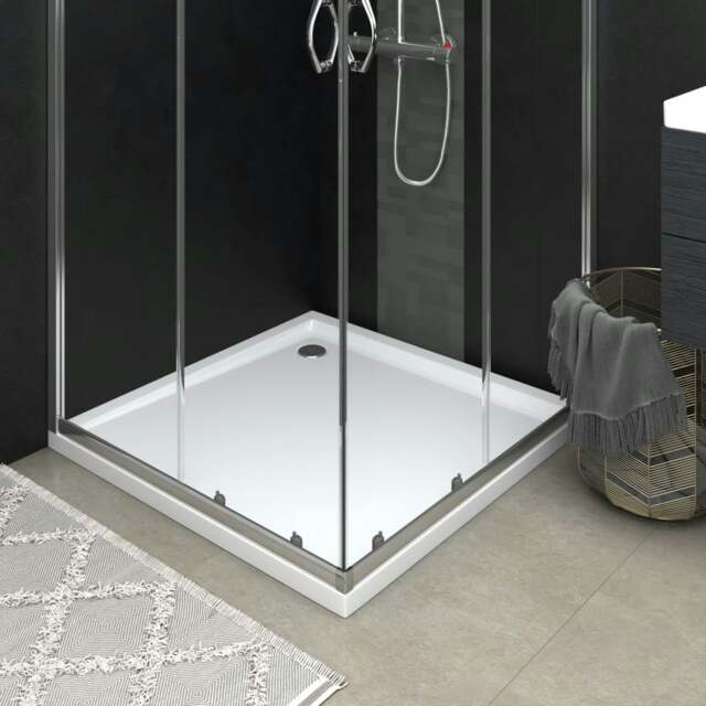 Rackhams Square ABS Shower Base Tray 90x90 cm