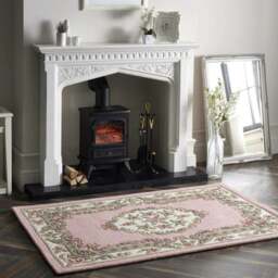 Rackhams Shensi Pink Medallion Rug - 150X240 cm - thumbnail 2