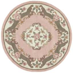 Rackhams Shensi Pink Medallion Rug - 150X240 cm - thumbnail 5