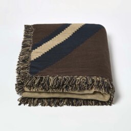 Rackhams 100% Cotton Hand Woven Union Jack Flag Throw - Limited Edition, 150 x 200 cm - thumbnail 2