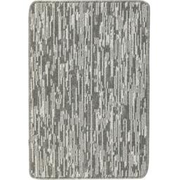 Rackhams Washable Broken Striped Grey Mat and Runner - 67X200 cm - thumbnail 4