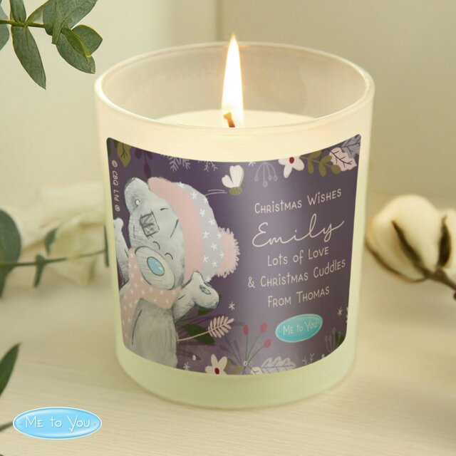 Rackhams Personalised Me to You Cosy Winter Candle Jar - image 1