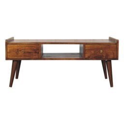 Rackhams Elevated Chestnut Media Unit