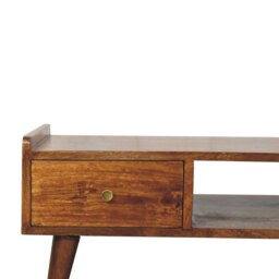 Rackhams Elevated Chestnut Media Unit - thumbnail 4