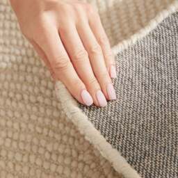 Rackhams Eleni Wool Rug – Natural Cream Colour - Ø 200 cm - thumbnail 4