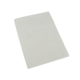 Rackhams 100% Brushed Cotton Cot Flat Sheet, 100 x 150 cm - Cream - thumbnail 1