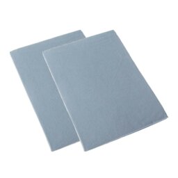 Rackhams 100% Brushed Cotton Cot Flat Sheet, 100 x 150 cm - Cream - thumbnail 3