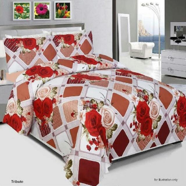 Rackhams Tribute Duvet Cover and Pillowcase Set - Double (200cm x 200cm)