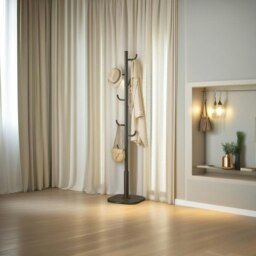 Rackhams Tall Cactus-Shaped Coat Rack – 8 Sturdy Hooks for Coats - thumbnail 2