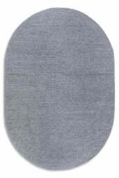 Rackhams Wool Rug Francois Grey - 160X130 cm oval - thumbnail 1