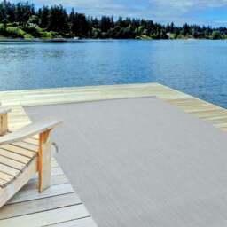 Rackhams Ecology Outdoor Rug Grey - 500g - 80X150 cm - thumbnail 6