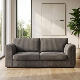 Rackhams Chicago Full Back Living Room Furniture Range - Storm Grey - Swivel Chair - thumbnail 2