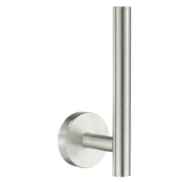 Rackhams Brushed Nickel Spare Toilet Roll Holder - thumbnail 1