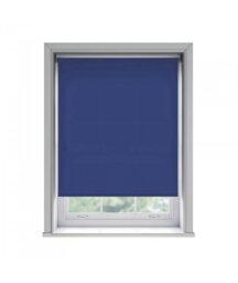 Rackhams No Drill Navy Thermal Blackout Roller Blind (170cm Drop) - 120cm - thumbnail 2