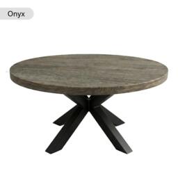Rackhams Premium Solid Oak Round Meeting Room Table - 100cm - thumbnail 5