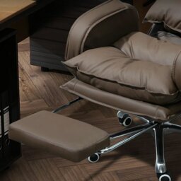 Rackhams Manaia Recliner Office Chair With Footrest, Swivel - thumbnail 2