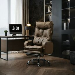 Rackhams Manaia Recliner Office Chair With Footrest, Swivel - thumbnail 1