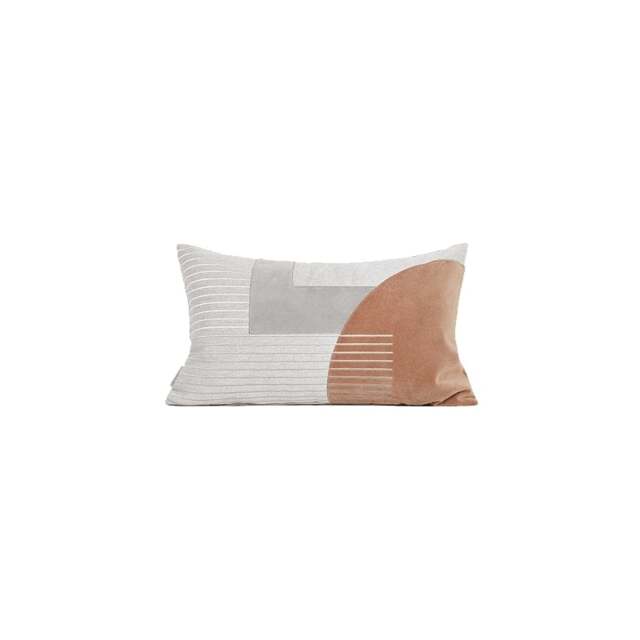Rackhams Holden Velvet Cushion, 50 x 50cm - Rectangle - Orange - image 1