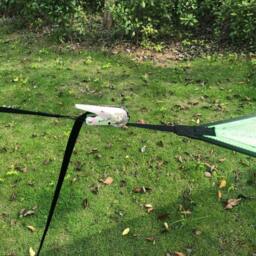 Rackhams Outdoor Portable Multi-Person Triangle Hammock - 400*400*400cm - Black - thumbnail 5