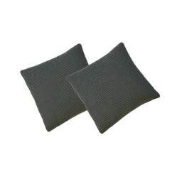 Rackhams Green Cotton Cushion Set of 2 - thumbnail 2
