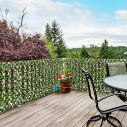 Rackhams 2 PCs Expanding Garden Trellis Fence 2m x 1m Privacy Screen for Garden Balcony