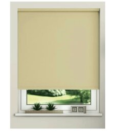 Rackhams Taupe Trimmable Thermal Blackout Roller Blinds - 140cm - thumbnail 3