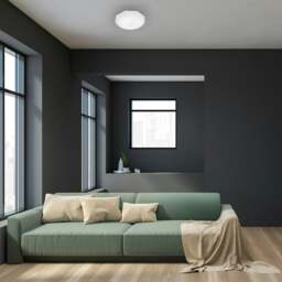 Rackhams Hex 26CM 12W(70W) Ceiling Lamp A Highly Efficient Modern Ceiling Lamp With Low Energy LED Light Source Included - thumbnail 1