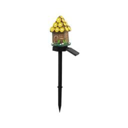 Rackhams Solar-Powered Resin Cartoon House Ground Lights - Style 3 - thumbnail 1