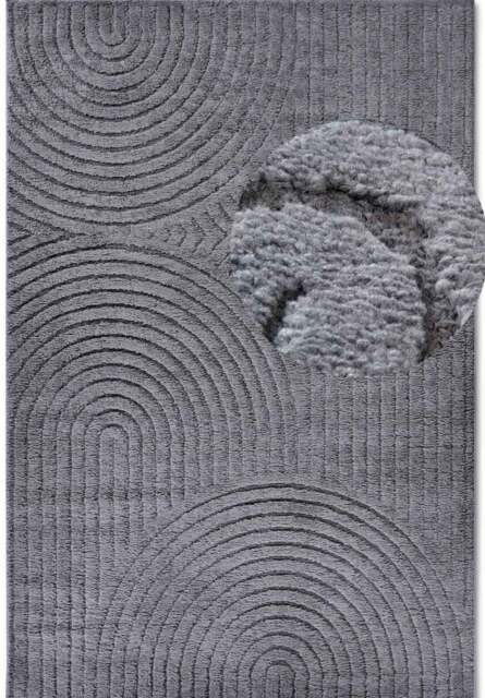 Rackhams New York Design Panglao Dark Grey Rug - 200X280 cm - image 1