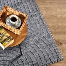 Rackhams New York Design Panglao Dark Grey Rug - 200X280 cm - thumbnail 6