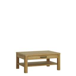 Rackhams Cortina 1 Drawer Coffee Table in Grandson Oak - Grandson Oak - Brown - 75