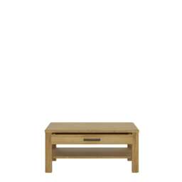 Rackhams Cortina 1 Drawer Coffee Table in Grandson Oak - Grandson Oak - Brown - 75 - thumbnail 2