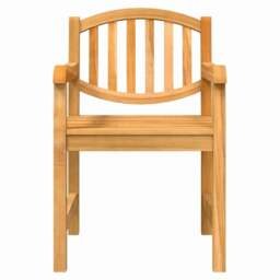 Rackhams Garden Chairs 2 pcs 58x59x88 cm Solid Wood Teak - thumbnail 4
