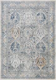 Rackhams Jolie-Vintage Grey Blue Ivory Brown Traditional Boho Rug - 160 x 220 cm - thumbnail 2