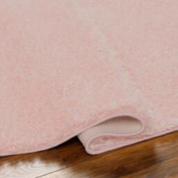 Rackhams Moda Shag-Solid Color Pink Plush Soft Pile Rug - 120 x 180 cm - thumbnail 4