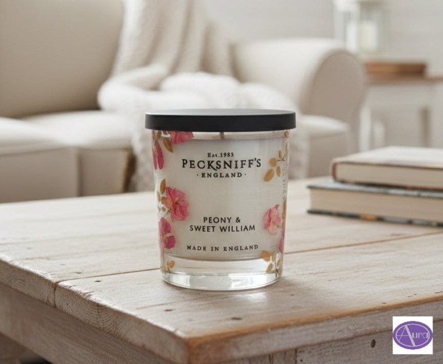 Rackhams Peony & Sweet William Scented Candle 198.4g - image 1
