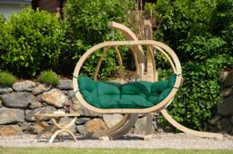 Rackhams Globo Royal Double Hanging Egg Chair - Verde Green - thumbnail 3