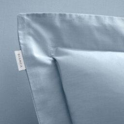Rackhams 200 Thread Count Cotton Percale Oxford Pillowcase Pair - Blue - 50x75cm (x2) - thumbnail 3