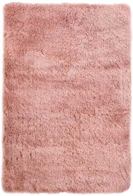 Rackhams Soft Washable Pink Shaggy Rug - SA-07 - 140X200 cm - image 1