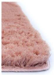 Rackhams Soft Washable Pink Shaggy Rug - SA-07 - 140X200 cm - thumbnail 5