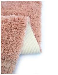Rackhams Soft Washable Pink Shaggy Rug - SA-07 - 140X200 cm - thumbnail 4