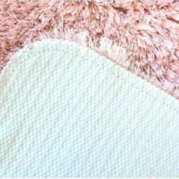 Rackhams Soft Washable Pink Shaggy Rug - SA-07 - 140X200 cm - thumbnail 3