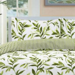 Rackhams Ellie Duvet Cover Set - Green - Double - thumbnail 4