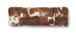 Rackhams Toscana Lamb Cushion - Doublesided - Brown/Beige Mix - 40x40 cm - thumbnail 4