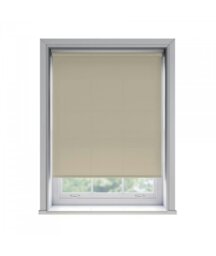 Rackhams No Drill Taupe Thermal Blackout Roller Blind (170cm Drop) - 80cm - thumbnail 2