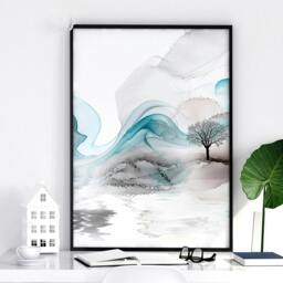 Rackhams Zen wall art - set of 3 Japanese wall art - A2 16.54 x 23.39 in / 42 x 59.4 cm - Matte Museum Quality Art Paper 290 gsm - Oak Frame - thumbnail 6