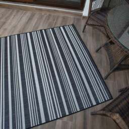 Rackhams Ecology Outdoor Rug Black - 300bl - 160X230 cm - thumbnail 6